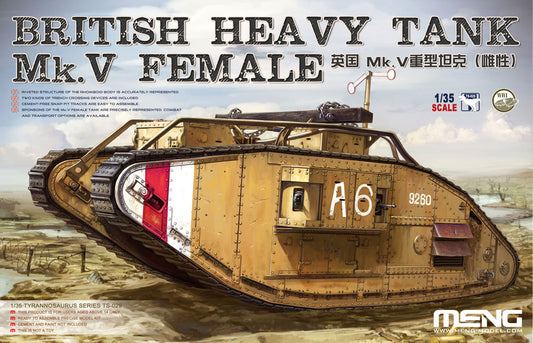 Meng 1/35 British Heavy Tank MK.V Female