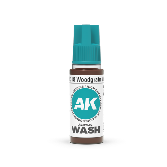 AK Interactive Woodgrain Wash 18ml