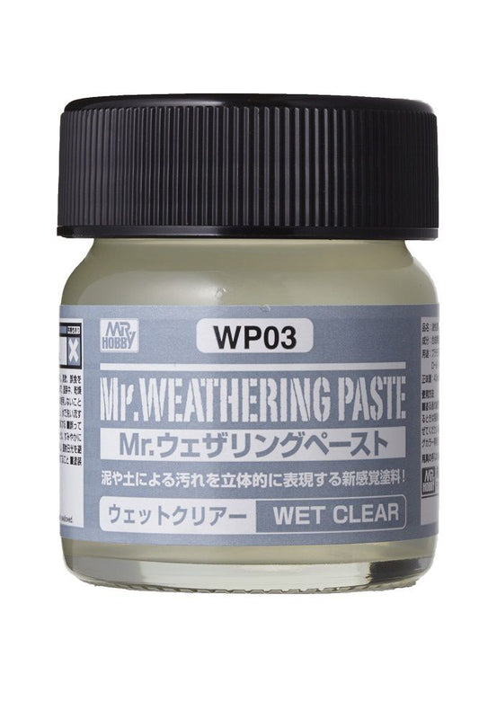 Mr Hobby Mr. Weathering Paste Wet Clear - 40ml