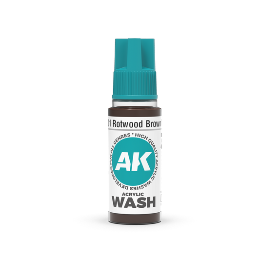 AK Interactive Rotwood Brown Wash 18ml
