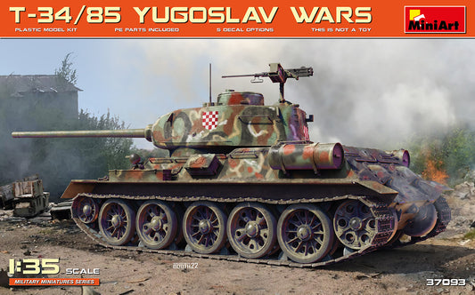 MiniArt 1/35 T-34/85 Yugoslav Wars