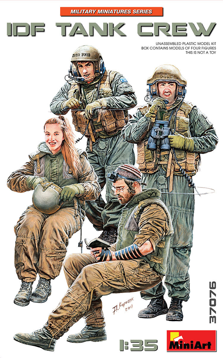 MiniArt 1/35 IDF Tank Crew
