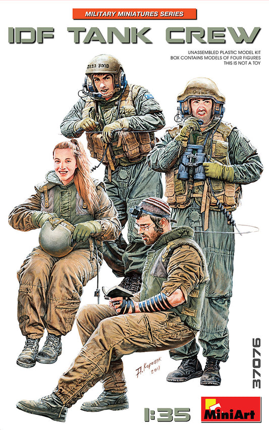 MiniArt 1/35 IDF Tank Crew