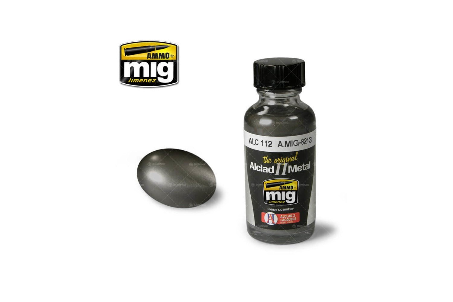Ammo Mig Steel Alclad Metallic Paint ALC112  30ml