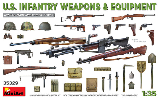 MiniArt 1/35 U.S. Infantry Weapons & Equipment