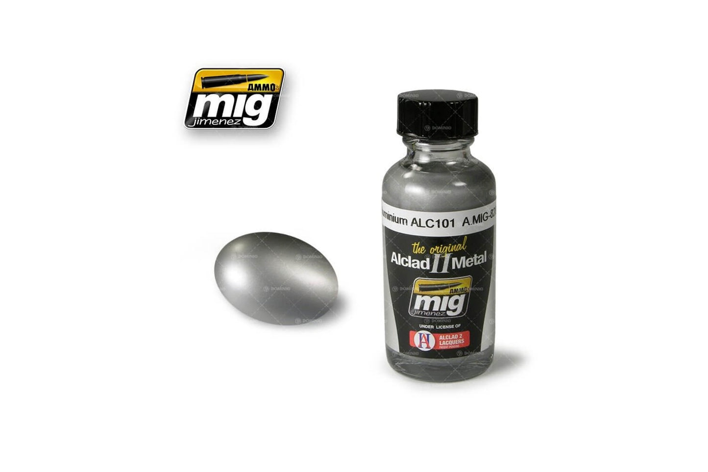 Ammo Mig Aluminium Alclad Metallic Paint ALC101  30ml