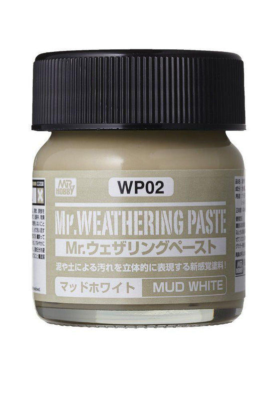 Mr Hobby Mr. Weathering Paste Mud White - 40ml