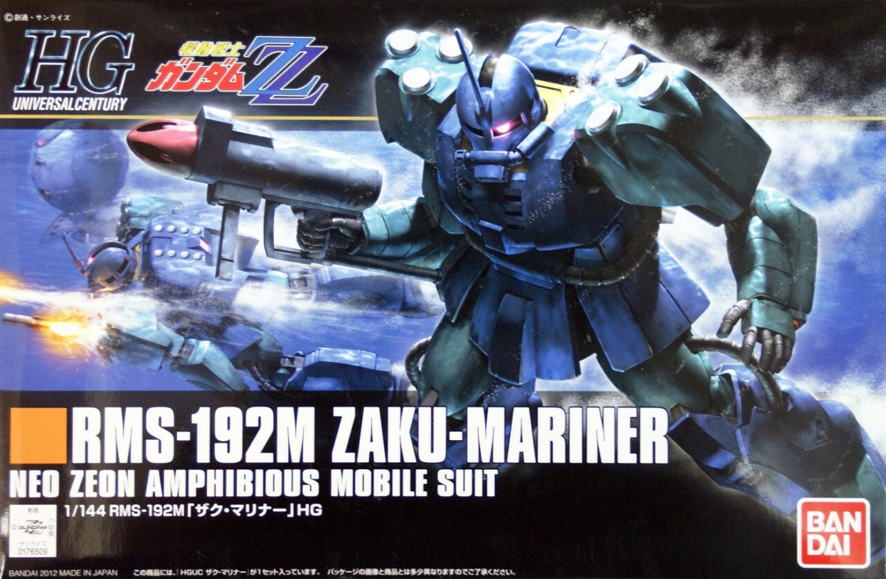 Bandai HGUC #143 1/144 RMS-192M Zaku Mariner "Mobile Suit Gundam ZZ"