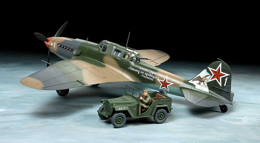 Tamiya 1/48 IL-2 Shturmovik w/GAZ 67B