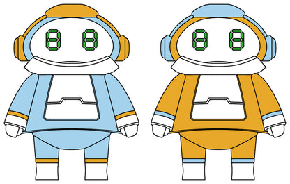 Hasegawa Tiny MechatroMate 01 Sky Blue & Orange