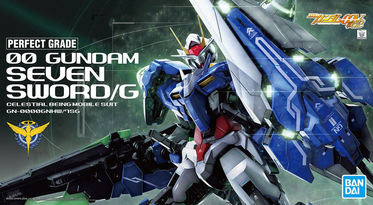 Bandai PG 1/60 00 Gundam Seven Sword/G "Gundam 00"