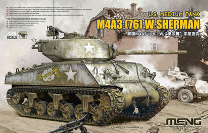 Meng 1/35 U.S. Medium Tank M4A3 (76) W