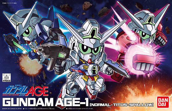 Bandai SD BB #369 Gundam Gundam Age-1 'SDW Heroes'