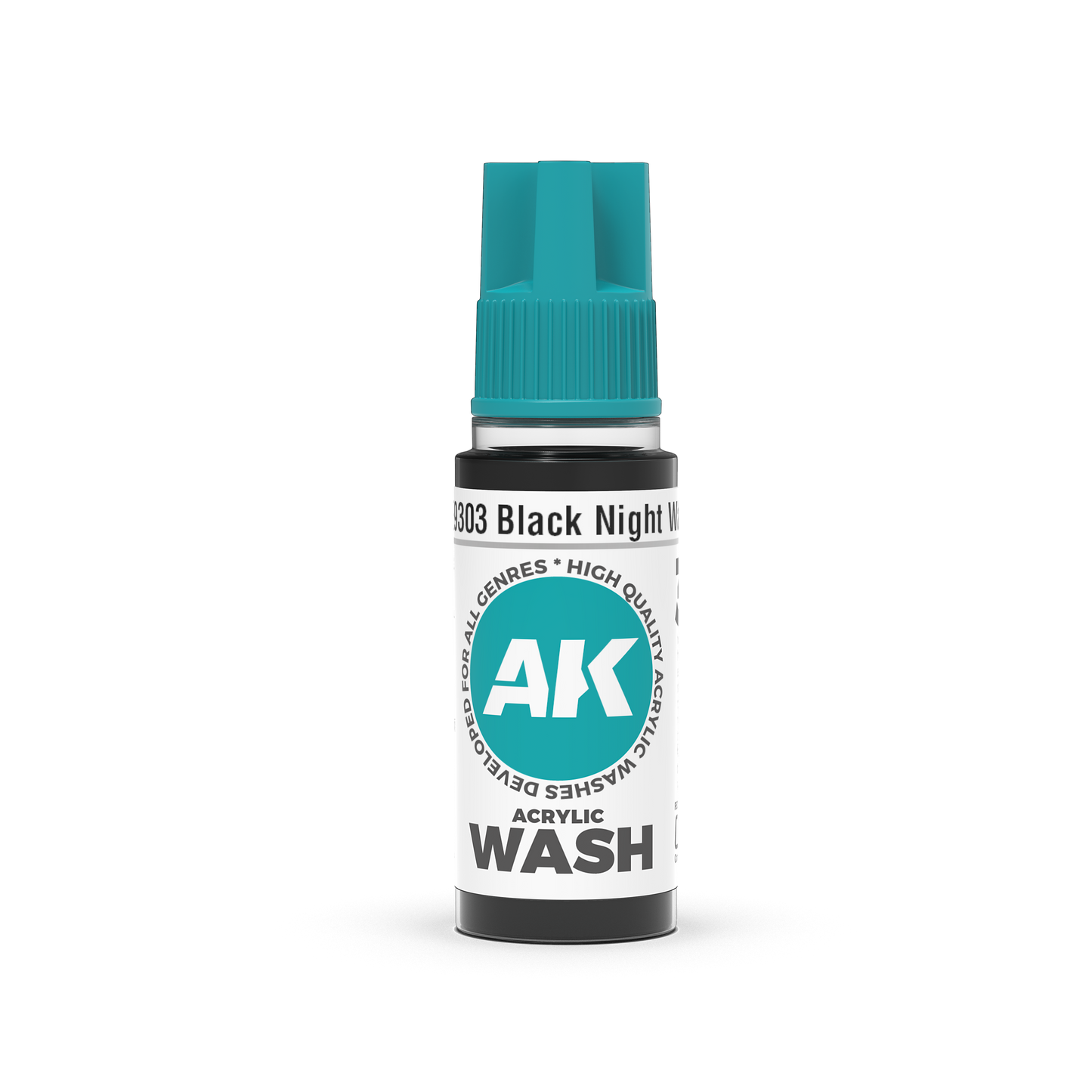 AK Interactive Black Night Wash 18ml