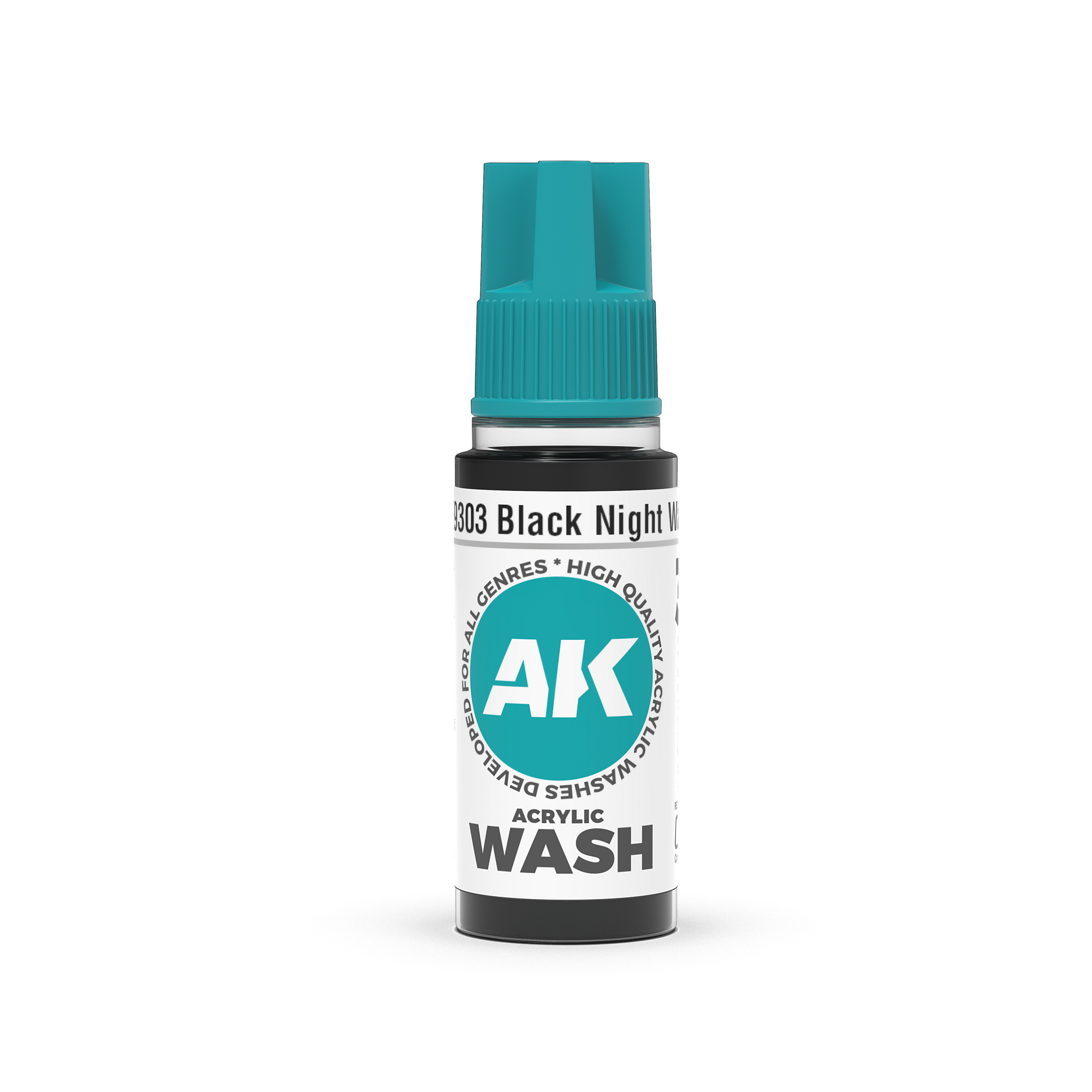 AK Interactive Black Night Wash 18ml