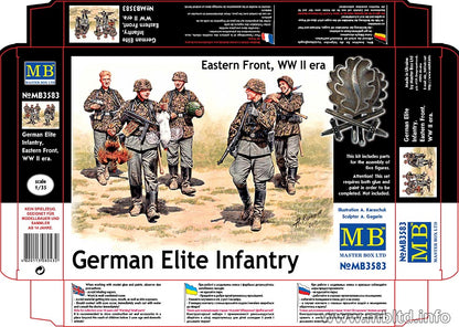 MASTER BOX 1/35 German Elite Infantry Eastern Front