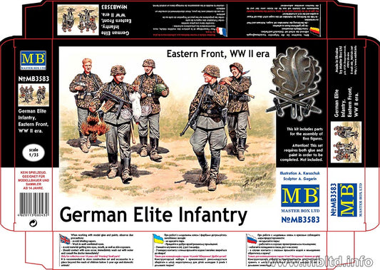 MASTER BOX 1/35 German Elite Infantry Eastern Front
