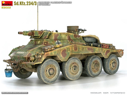 MiniArt 1/35 Sd.Kfz.234/3 Schwerer Panzerspahwagen <<Stummel>>