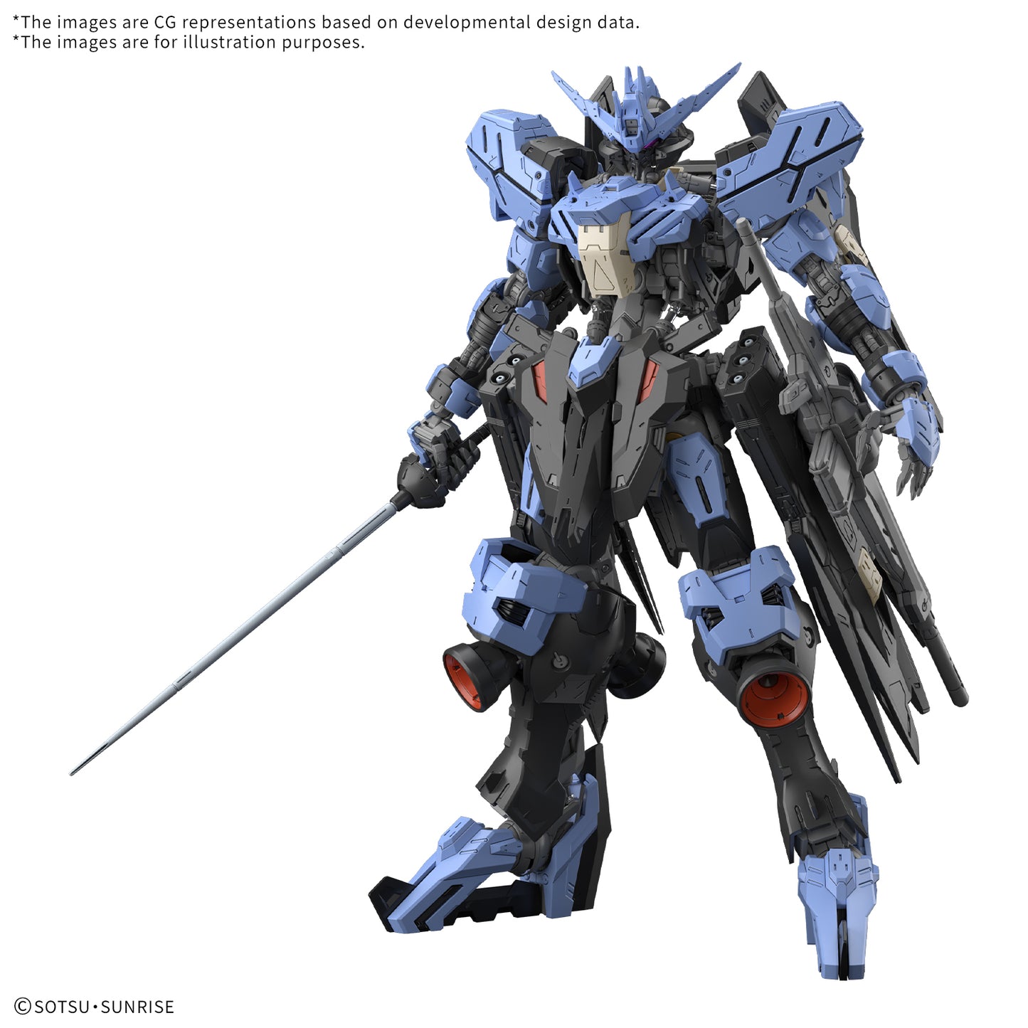 Bandai MG IBO 1/100 Gundam Vidar "Gundam Iron-Blooded Orphans"