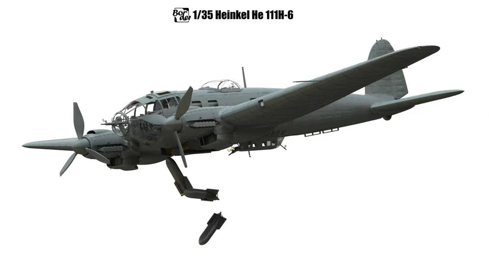 BORDER MODELS 1/35 WW2 German Bomber He 111H-6