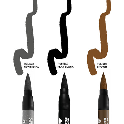 AK Interactive Real Colors Markers: Weapons Set