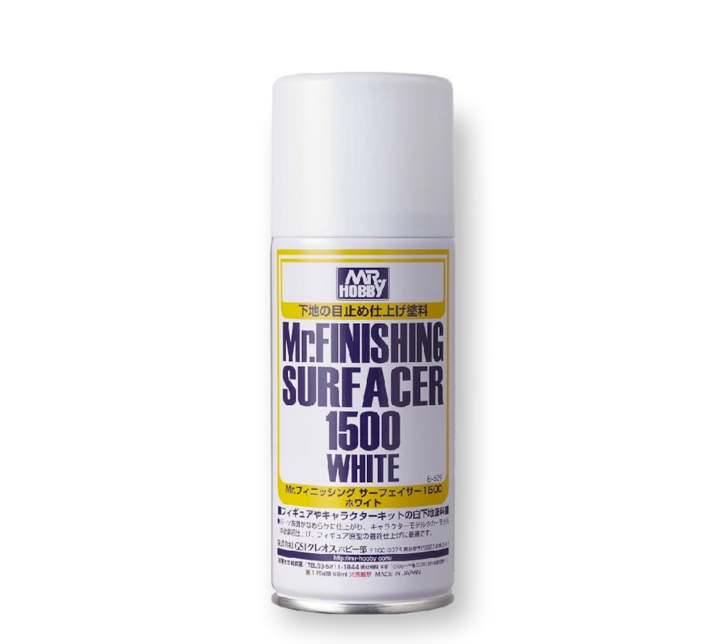 Mr Hobby Mr Finishing Surfacer 1500 White (Aerosol Type)