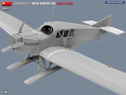 MiniArt 1/48 Junkers F13 with Winter Ski (Early Production) Airplane Series