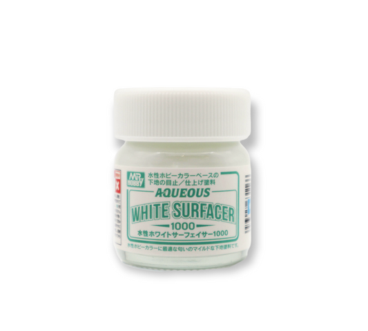 Mr Hobby Aqueous White Surfacer 1000 40ml Bottle