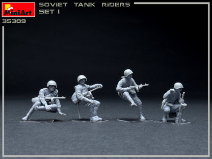 MiniArt 1/35 Soviet Infantry Tank Riders Set 1