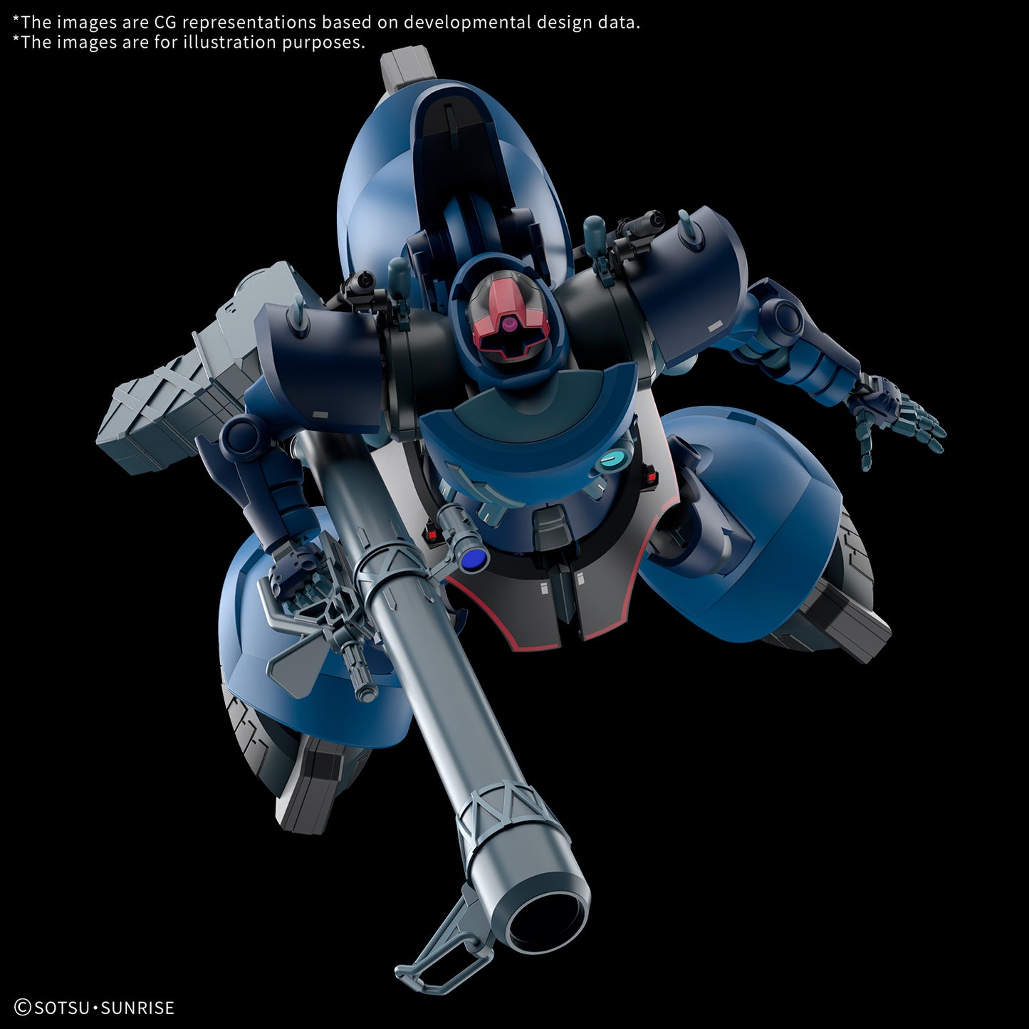 Bandai HG 1/144 Challia’s Rick Dom (GQ) "Gundam GQuuuuuuX"