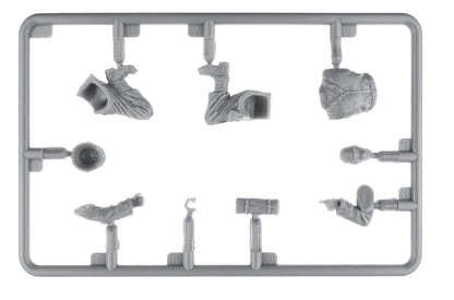 MiniArt 1/35 German Tank Riders Set 2. Resin Heads