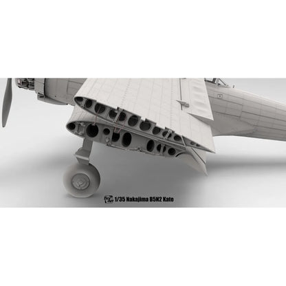 Border Model 1/35 Nakajima B5N2 Type 97 Carrier Attack Bomber (Kate) w/ Full Interior