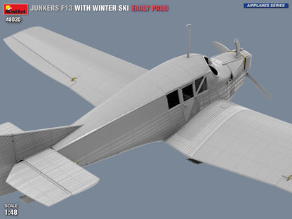 MiniArt 1/48 Junkers F13 with Winter Ski (Early Production) Airplane Series