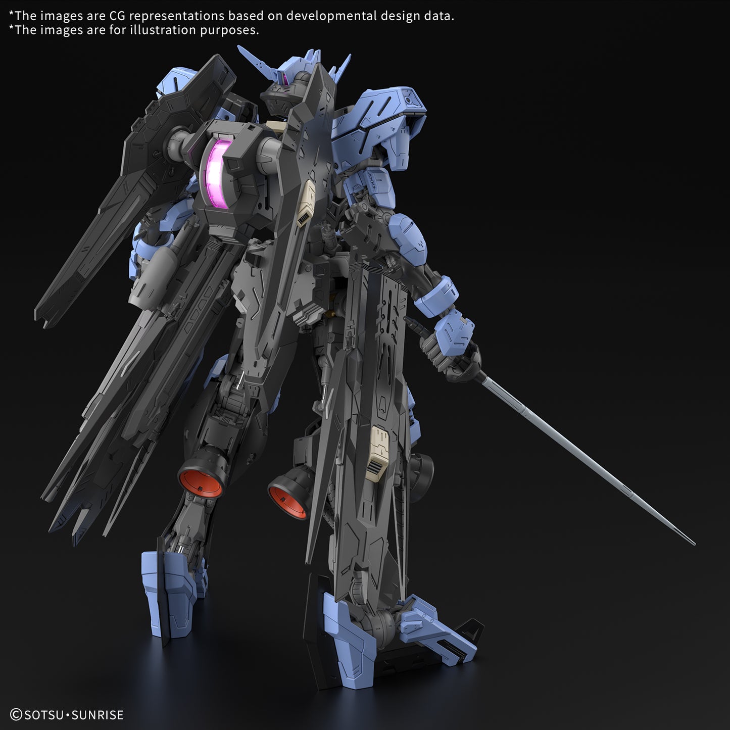 Bandai MG IBO 1/100 Gundam Vidar "Gundam Iron-Blooded Orphans"