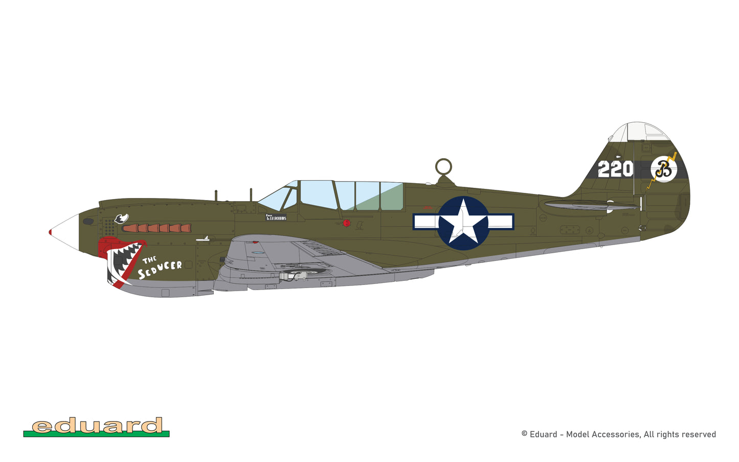 Eduard 1/48 P-40N Warhawk Royal Class Dual Combo Limited Edition