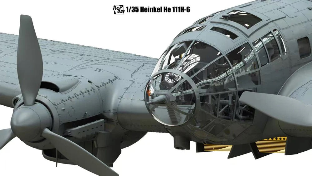 BORDER MODELS 1/35 WW2 German Bomber He 111H-6