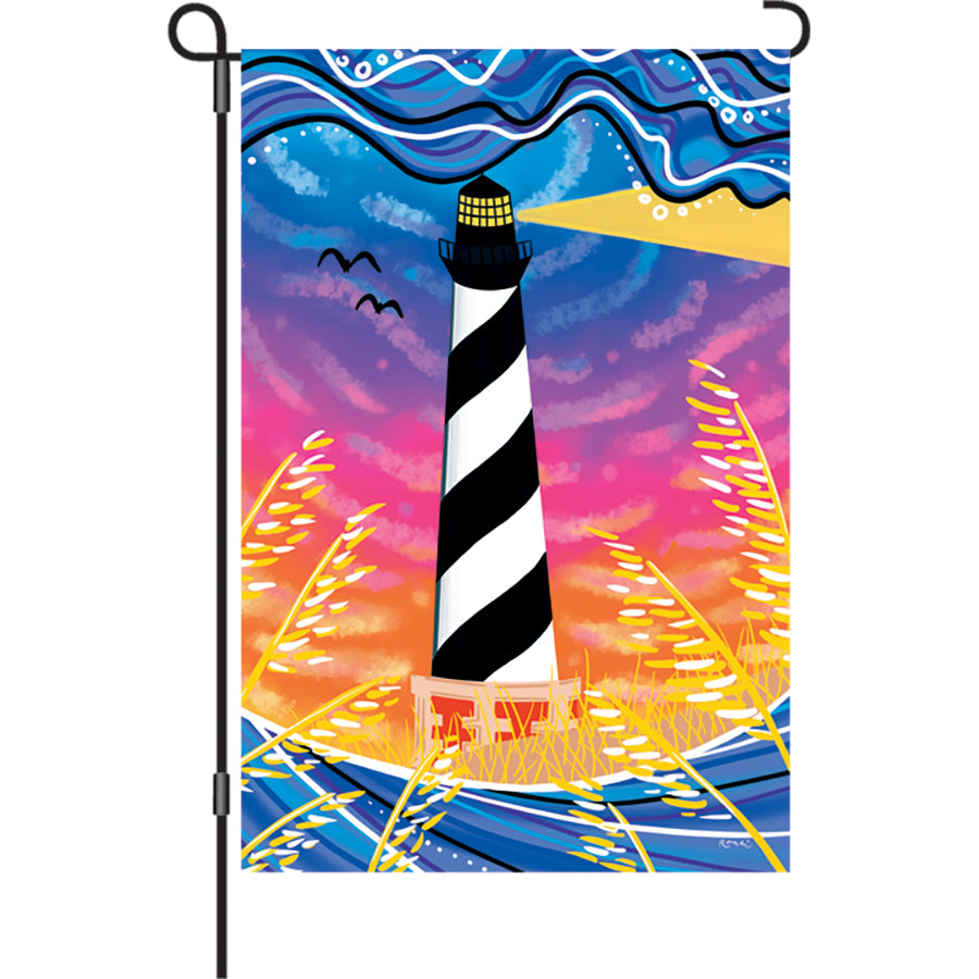 Hatteras Sunset Garden Flag