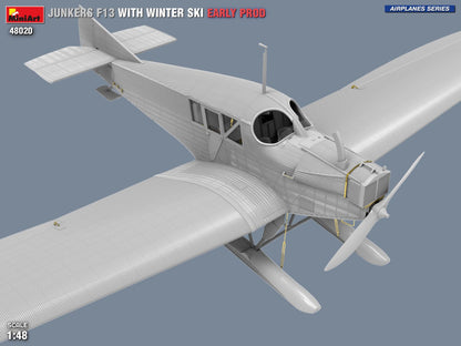 MiniArt 1/48 Junkers F13 with Winter Ski (Early Production) Airplane Series