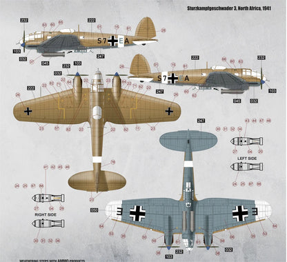 BORDER MODELS 1/35 WW2 German Bomber He 111H-6