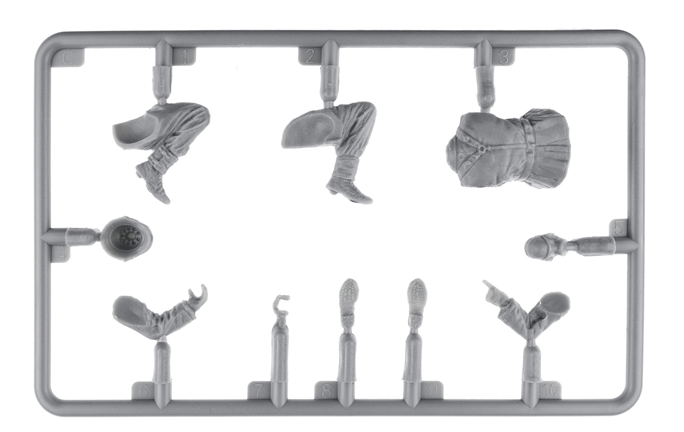 MiniArt 1/35 German Tank Riders Set 2. Resin Heads