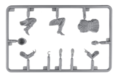 MiniArt 1/35 German Tank Riders Set 2. Resin Heads