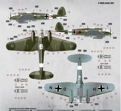 BORDER MODELS 1/35 WW2 German Bomber He 111H-6
