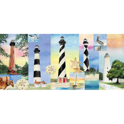 40" 5 Lighthouses Windsock