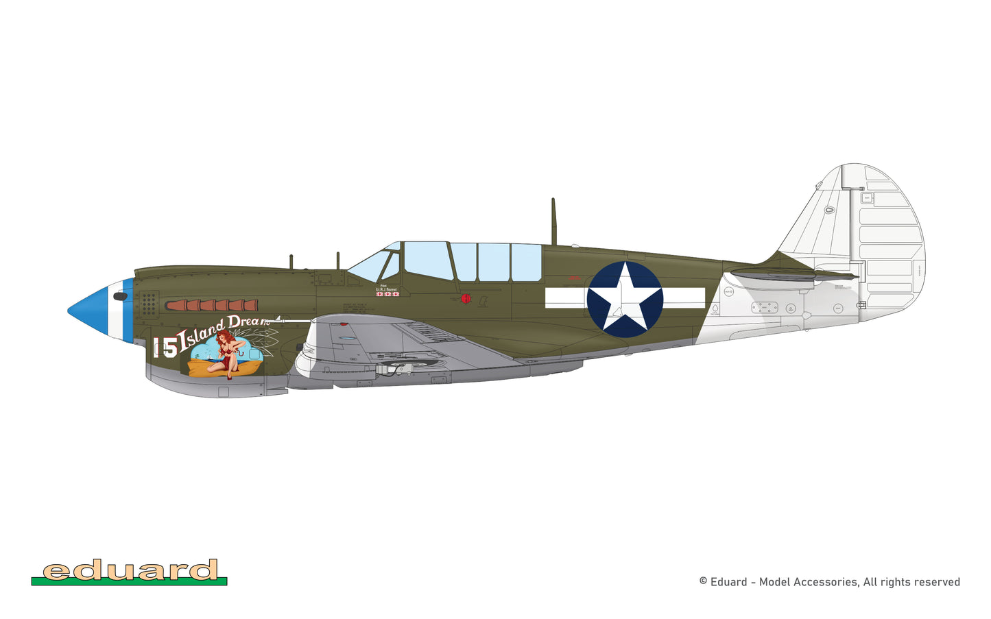 Eduard 1/48 P-40N Warhawk Royal Class Dual Combo Limited Edition