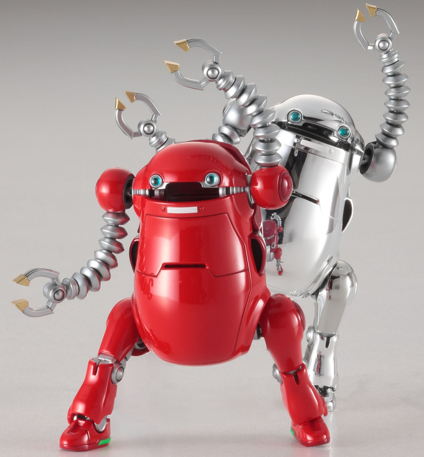 Hasegawa 1/35 Mechatrowego No.20 Old Type “Red & Silver” (2 Kits In The Box)