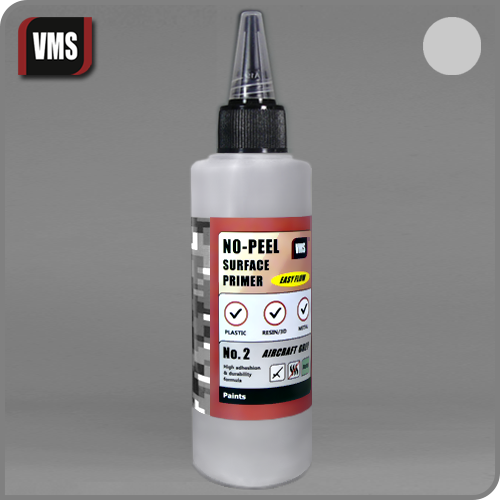 VMS No-Peel Surface Primer No. 02 Aircraft Light Grey