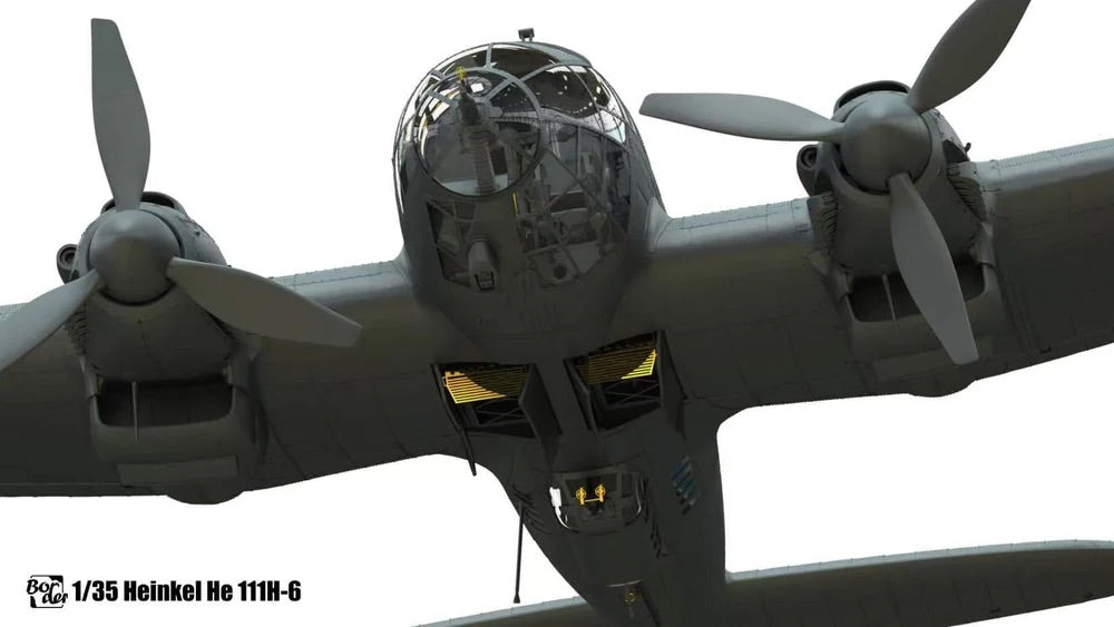BORDER MODELS 1/35 WW2 German Bomber He 111H-6
