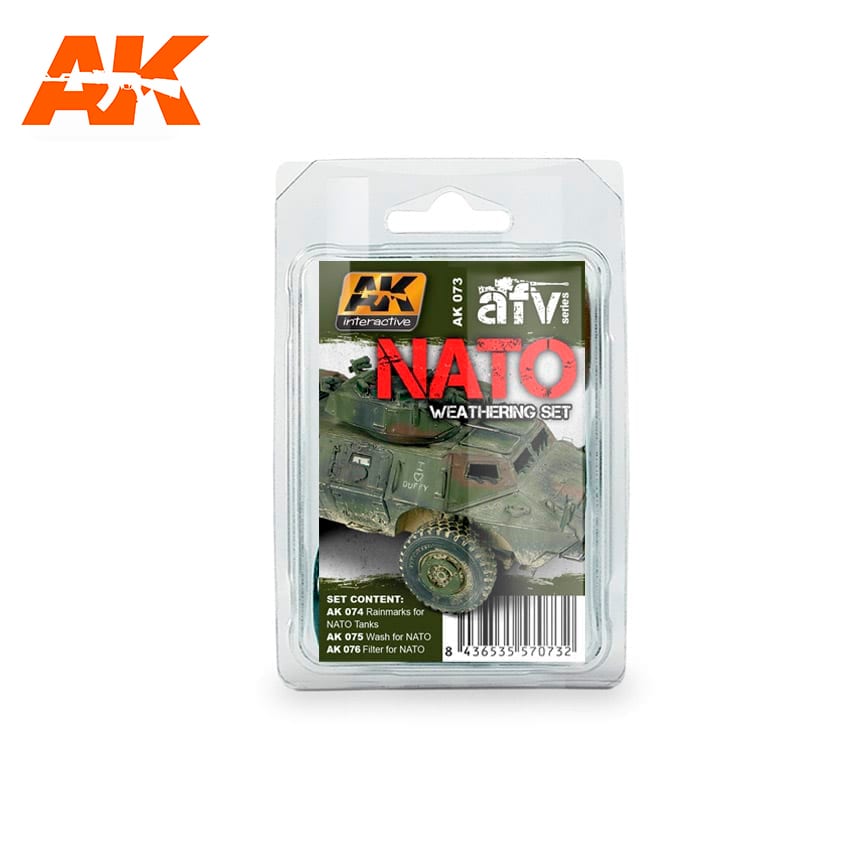 AK Interactive NATO Weathering Set