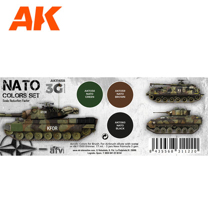 AK Interactive 3G NATO Colors