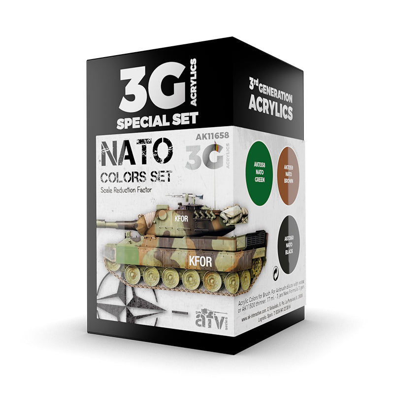 AK Interactive 3G NATO Colors